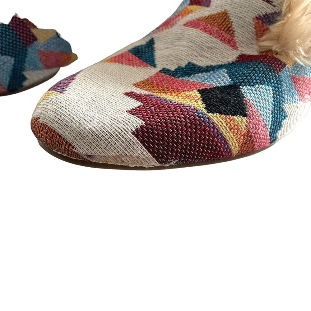 Universal Thread Multicolor Patterned Mules - Picture 8 of 8